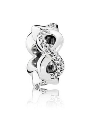 PANDORA 792101CZ Sparkling Infinity Spacer Charm